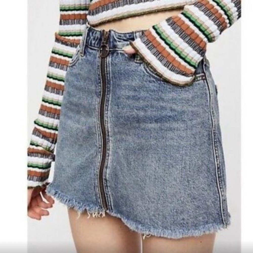 Free People Zip it up Skirt